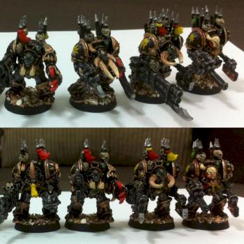 Chaos Terminators - The Ol' School Squad by aelance