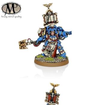 Space Marine Librarian in Terminator Armour @ heavy metal quality by hesperax