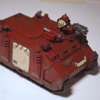 Space Marines Rhino Transport by David_Jackson