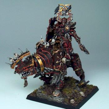 Khorne Juggernaut Lord by Wickedcarrot