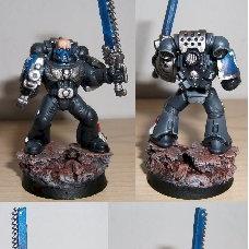 Deathwatch Tactical Marine by Messerjockel