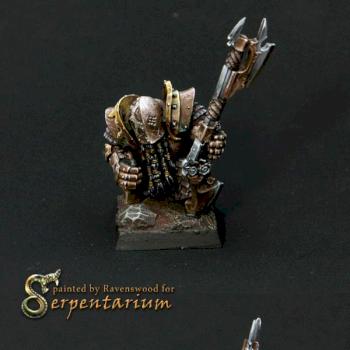 Chaos Dwarf Infernal Guard by ravenswood