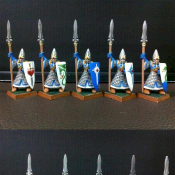 High Elf Spearmen by aelance