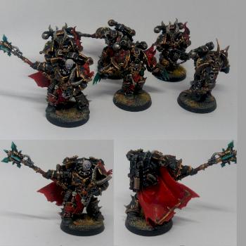 Dark Vengeance Draznicht's Ravagers Chaos Chosen Squad by Inq Tiberius