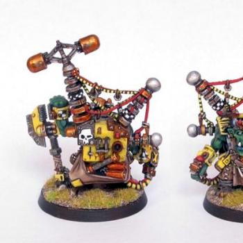 Bad Moon Ork Big Mek by FrozenSloth