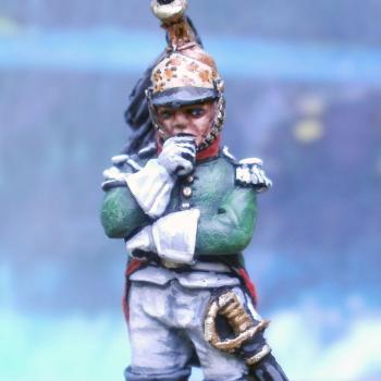 Dragoon Officer 28mm by Whitbydave