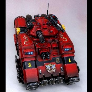 Blood Angels Primaris Repulsor by Carracci