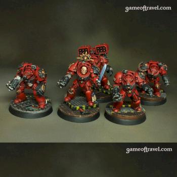 Blood Angels Terminator Squad by Game of Travel