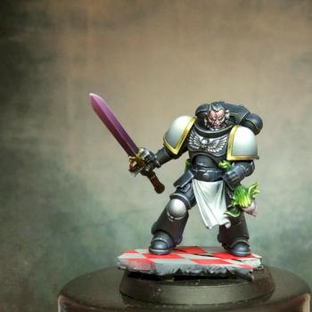 Space Marines Black Templars Kill Team Veteran by risk0