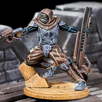 The Poltergeist, a member of a legendary human unit! VergeOfWar: tabletop sci-fi wargame by VergeofWar