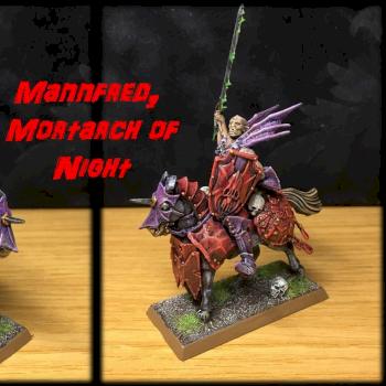 Mannfred, Mortarch of Night (conversion) by Graishak