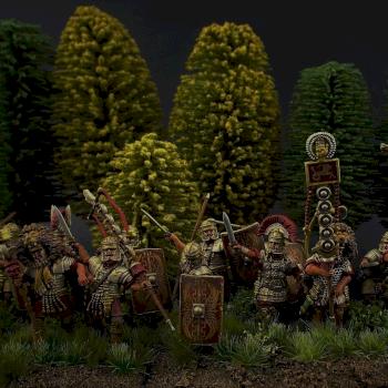 28mm Victrix Early Imperial Roman Scouting Party by avalonindustries2040