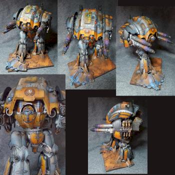 Knight Porphyrion (Forgeworld) by Hotte84