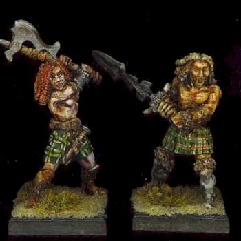 Gjalskerländer Barbaren (28 mm) by san d´orkan