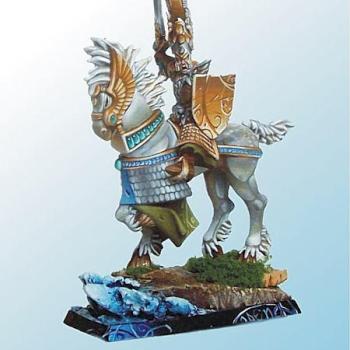 High Elves Hero on Steed by DEMON COLOR