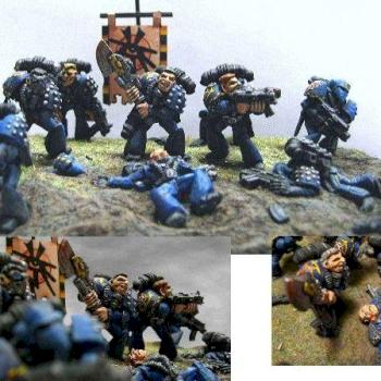 Space Marines Last Stand by Wannabe