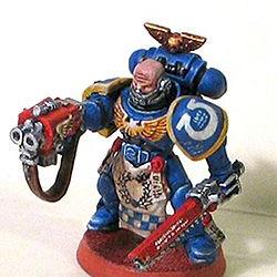 Ultramarine Vetern Sgt by WorkingStiff