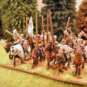 15mm Knights Templar (Essex Miniatures) by Excalibur06