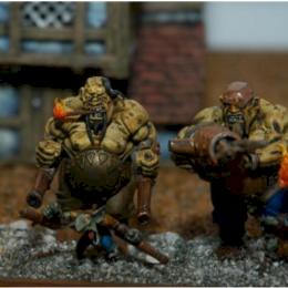 Ogre Leadbelchers by warhammerlord soth