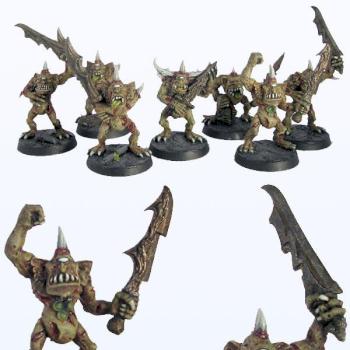 Plague Bearers of Nurgle by kebabi