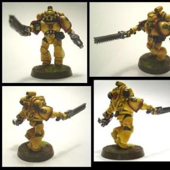 Imperial Fist Marine by TarAldarion