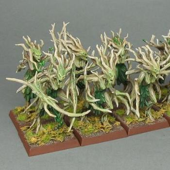 Wood Elf Dryads by GriffinPainting