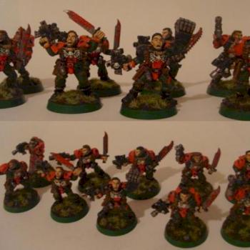 Blood Angel Scouts by Smileyfist