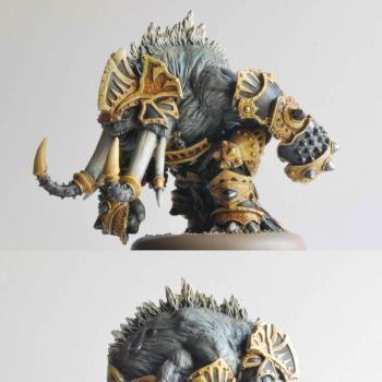 Skorne Titan Bronzeback by MiniKingdom