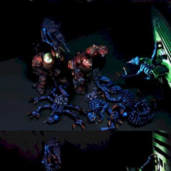 OSL Space Hulk Diorama - Brother Xephectel's Last Stand by Solun Decius