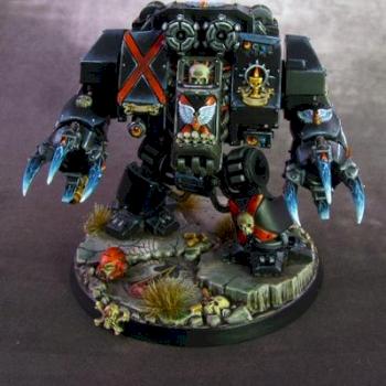 blood angel death copany dreadnought by savage angel