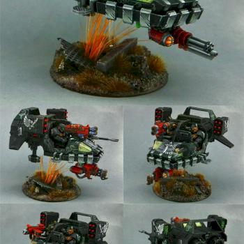 Land Speeder Ravenwing by HopeRiver