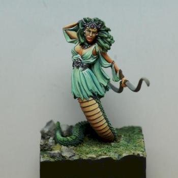 Gorgon with Bow by anoseda