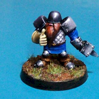 Impact! Thunder Hammer Dwarf Elfball Players by Impactminiatures