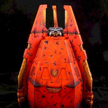 blood angel drop pod by savage angel