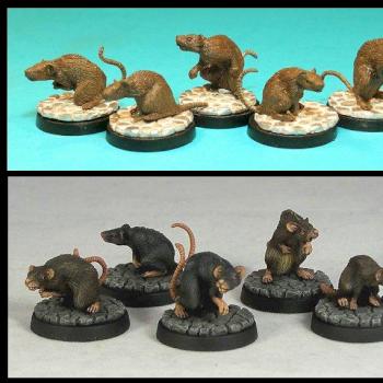 Otherworld Giant Rats by snuurg