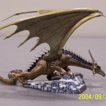 Gold Dragon of Chaos Limited Edition (view 2) by Drachenherz