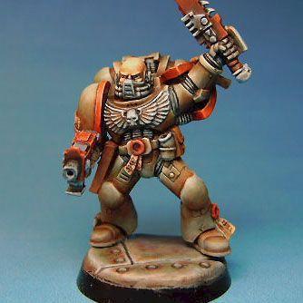 sergent space marine by fix