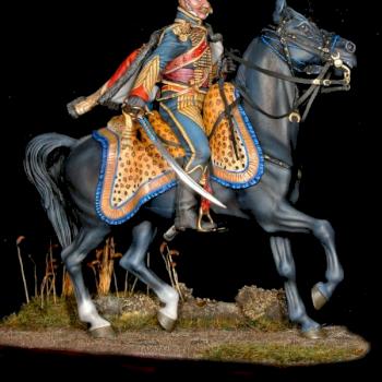 Colonel du 4eme Hussard by Bernard