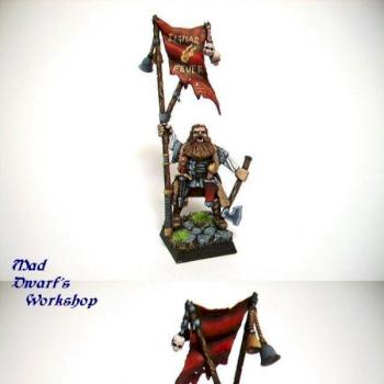 Mordheim Witch hunters standard bearer by Rakso