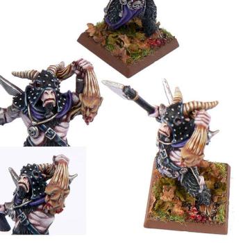 Slaanesh Beasts of Chaos Beastman Hero by fattdex