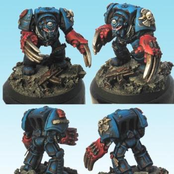 Crimson Fist Terminator by peteh