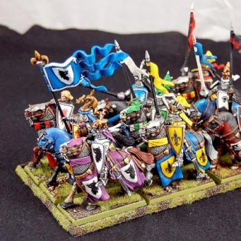 Bretonian Knights of the Realmini by wolvzbane