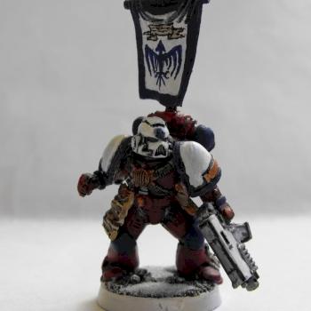 Space Marine Standard Bearer by TO Boy