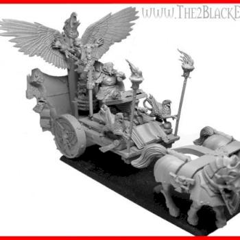 Warhammer fantasy Imperium Kriegsaltar Empire War Altar by The 2 Black Dragons