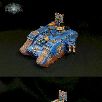 Ultramarine 'Excelsior' Land Raider by Umbra Draconis