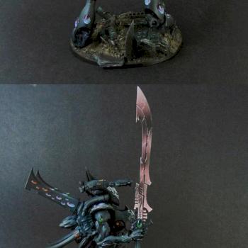 Eldar Wraithknight Death Jester Style by samson