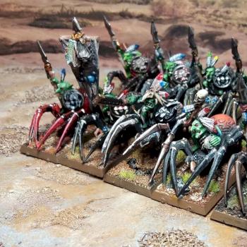 Forest Goblin Spider Riders by Dethos