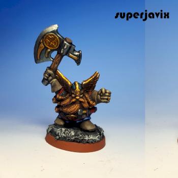 Warhammer Quest Dwarf by superjavix