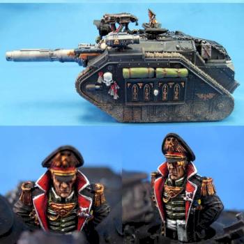 Commissioned IG Commissar Exterminator Tank by misterjustin