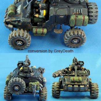 Commissioned Gun Jeep "Gaming Standard" Paintjob (not my conversion) by misterjustin